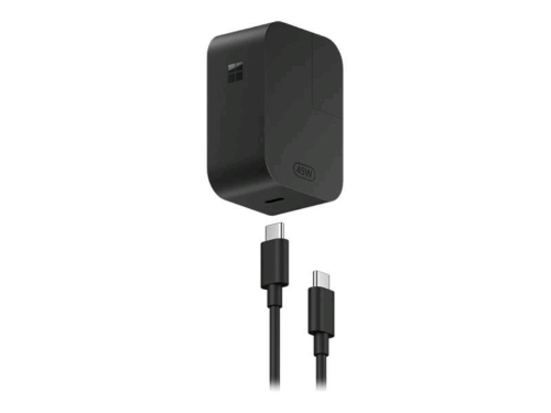 MICROSOFT SURFACE 45W POWER SUPPLY ADATTATORE DI ALIMENTAZIONE USB-C 45 WATT NERO